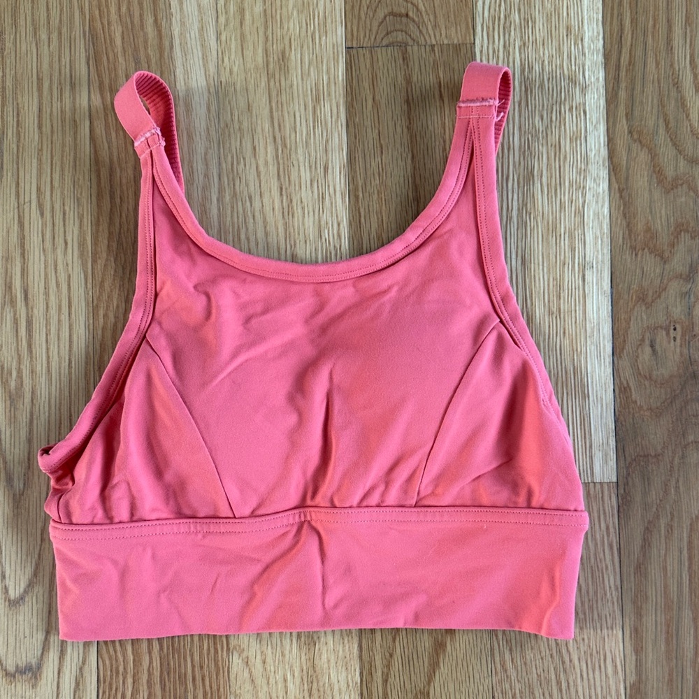 Aerie Coral Sports Bra